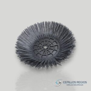 Side brush for sweeper