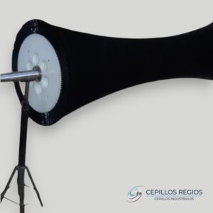 Cylindrical Brush for Glass Cleaning Process