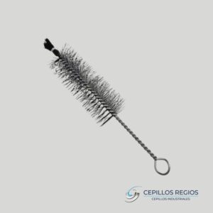 Plastic bristle broom brush