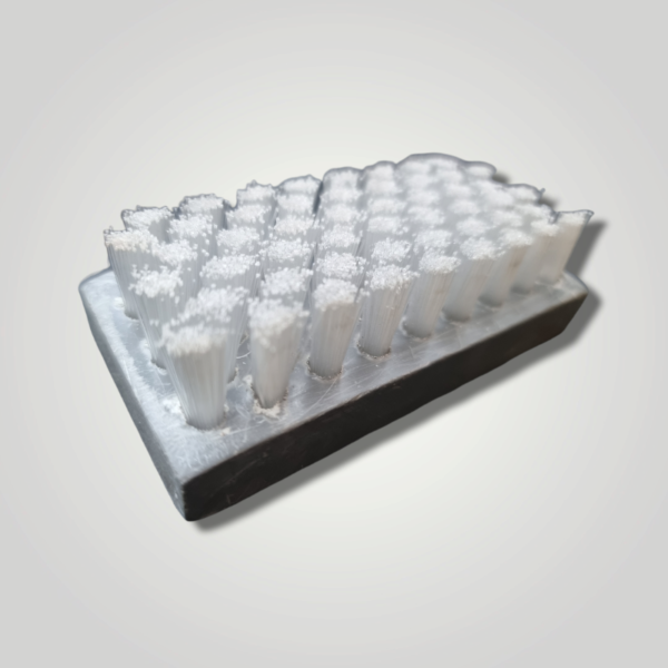 Nylon bristle brush for condensers or radiators