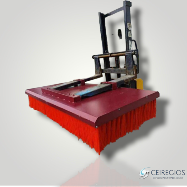 Special brush for sweeping and forklift riding - Image 3