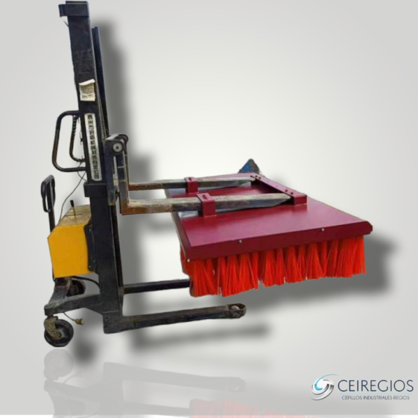 Special brush for sweeping and forklift riding - Image 5