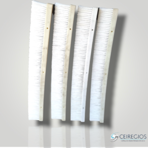 Plastic Foundation Strip Brush