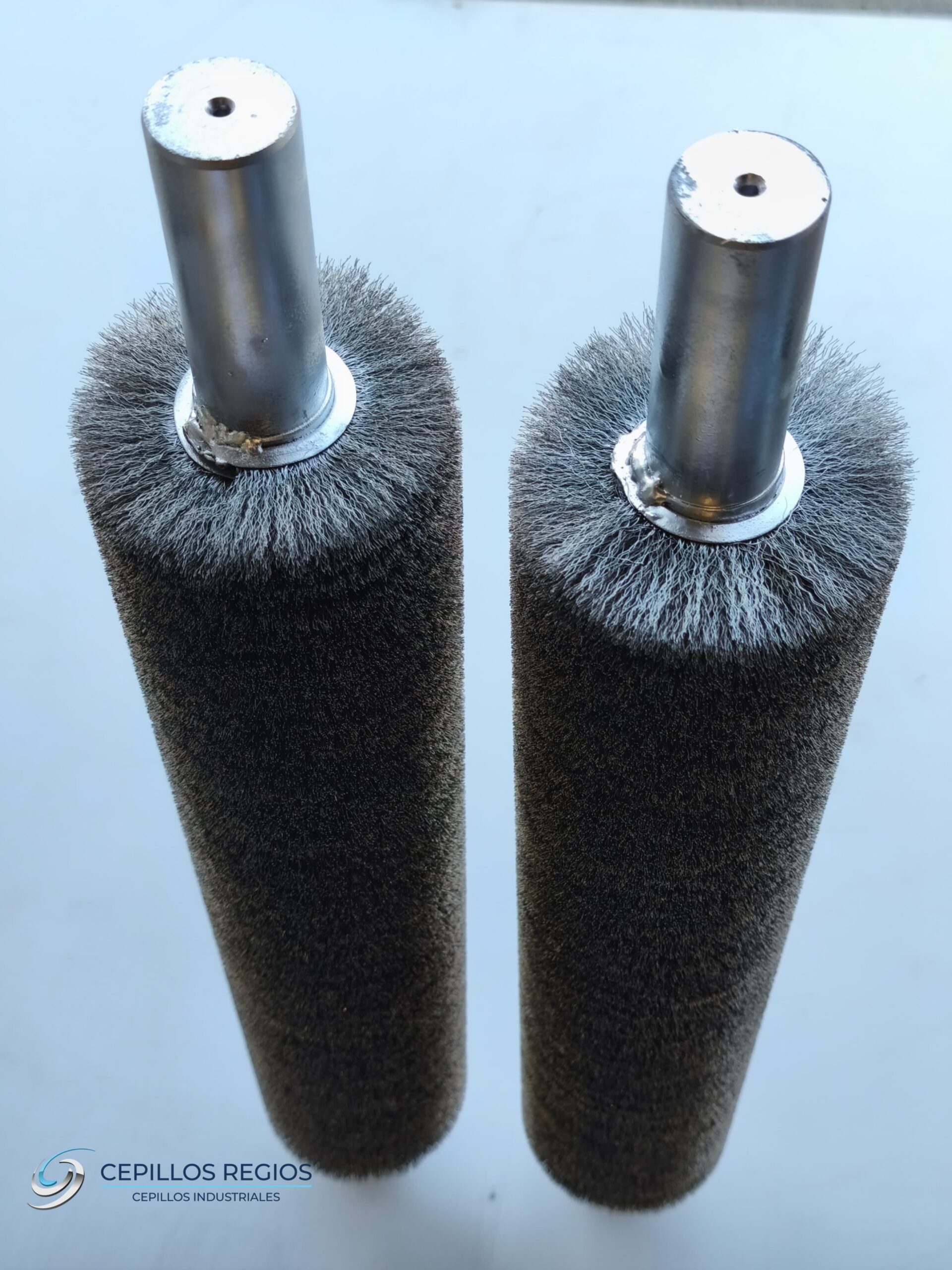 Industrial roller brush in production environment