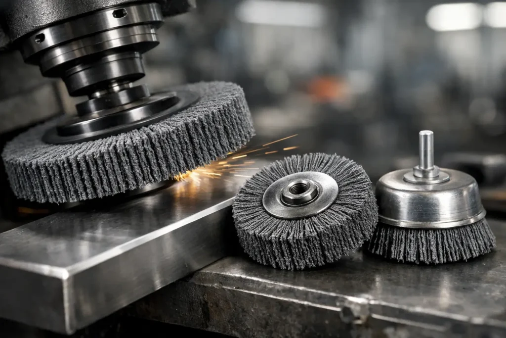 Abrasive Nylon Brushes for Industrial Finishing