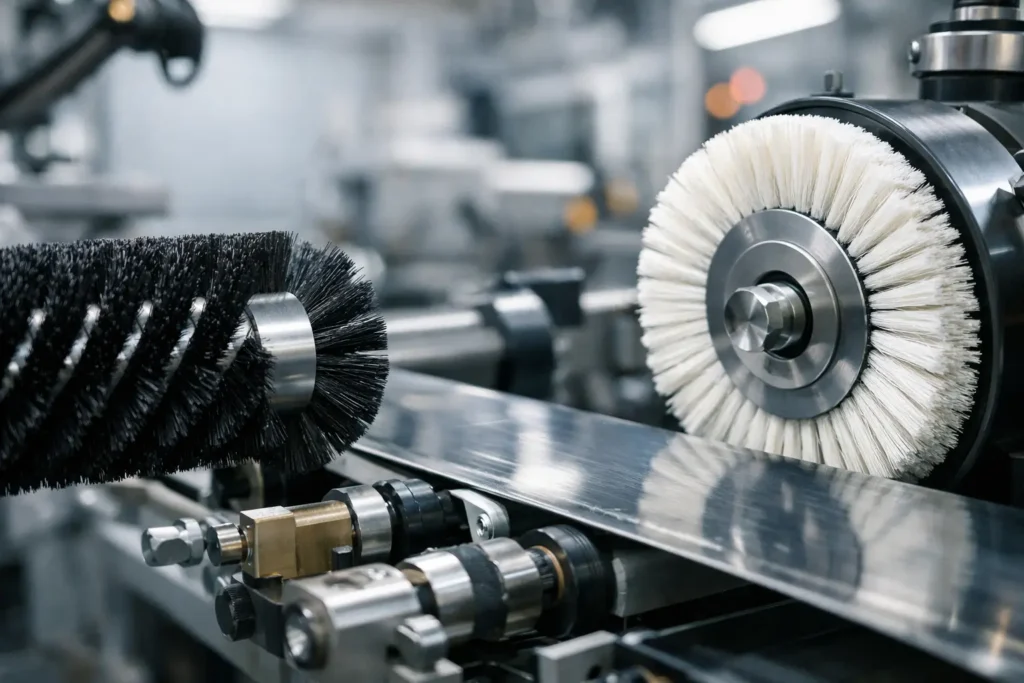 How Custom Industrial Brushes Improve Uptime