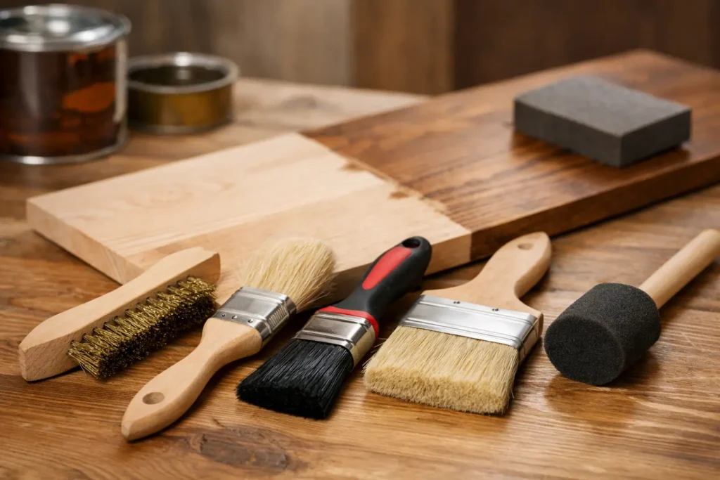 How to Choose Brushes for Wood
