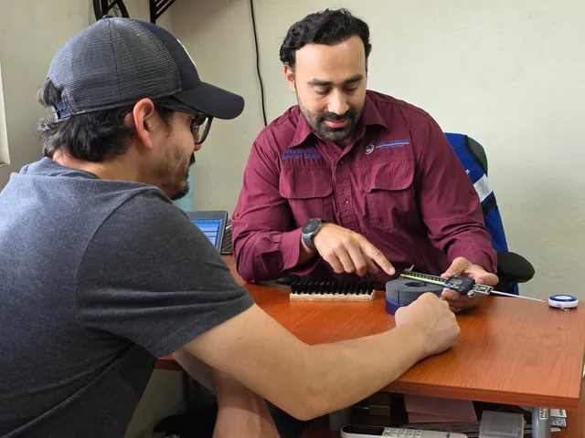 Reviewing dimensions for a replacement brush