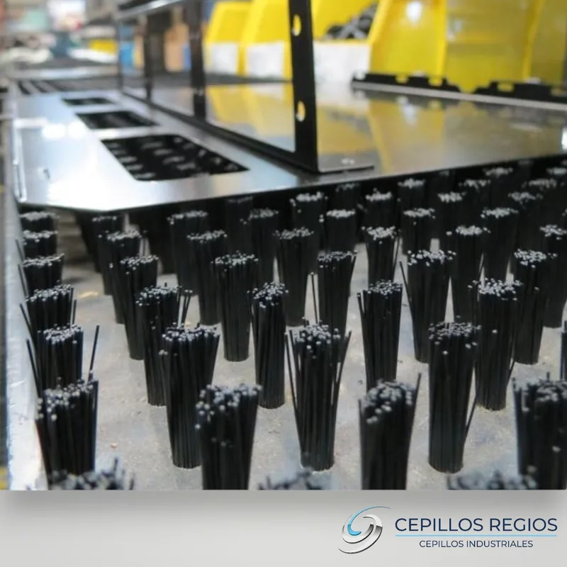 Brush table panel used for sheet metal and CNC fabrication