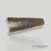 Brass bristle inset roller brush