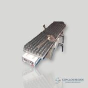 Brush with antistatic bristles