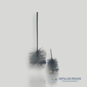 Cepillo tipo escobillón con cerda de alambre