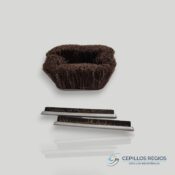 Strip type brush with natural bristles and special Nylon for the manufacture of vacuum cleaners