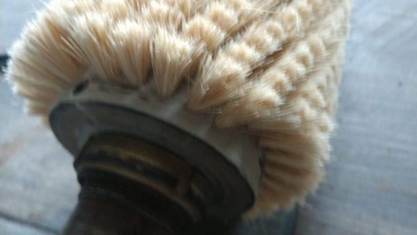 Cepillo tipo rodillo para Pulido de madera con cerdas naturales de lechugilla o Ixtle