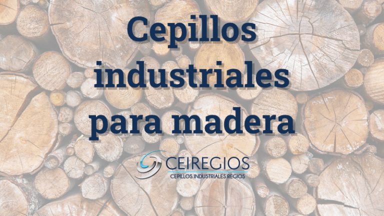 Cepillos Industriales para Madera | Cepillos Industriales Regios